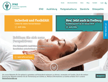Tablet Screenshot of ifaop.com